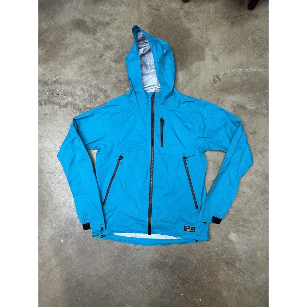 Yeti Cycles Turq Commit Jacket Cycling Waterproof Men's Size Small